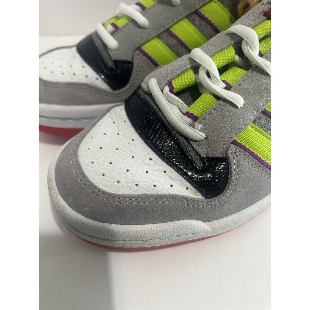 Size 7.5 -women’s adidas Forum Low x S.E.E.D. Multi 2021 Rare - Picture 6 of 16